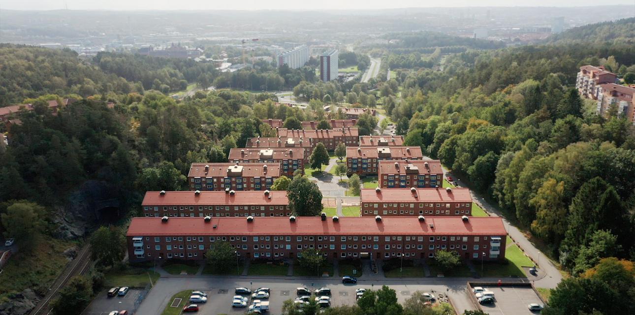 Solvarvsgatan flygbild